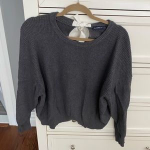 Grey zara sweater